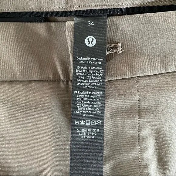 Lululemon ABC Classic-Fit 5 Pocket Pant - Picture 8 of 9